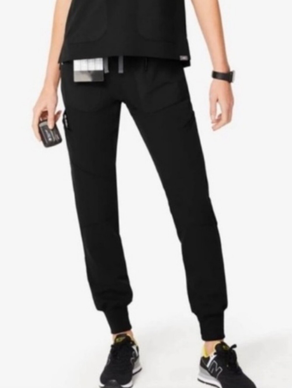 FIGS Maua Scrub Jogger Pants - Black